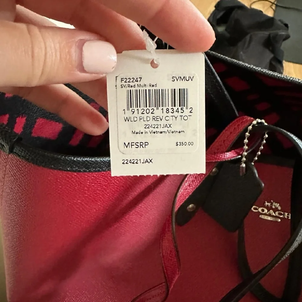 Coach Tote - Picture 2 of 3